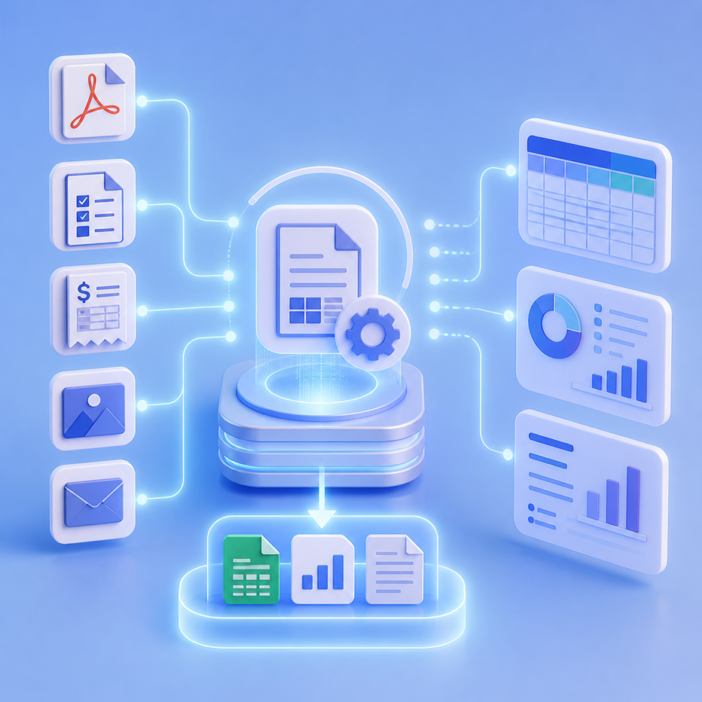 Services image & document processing automation