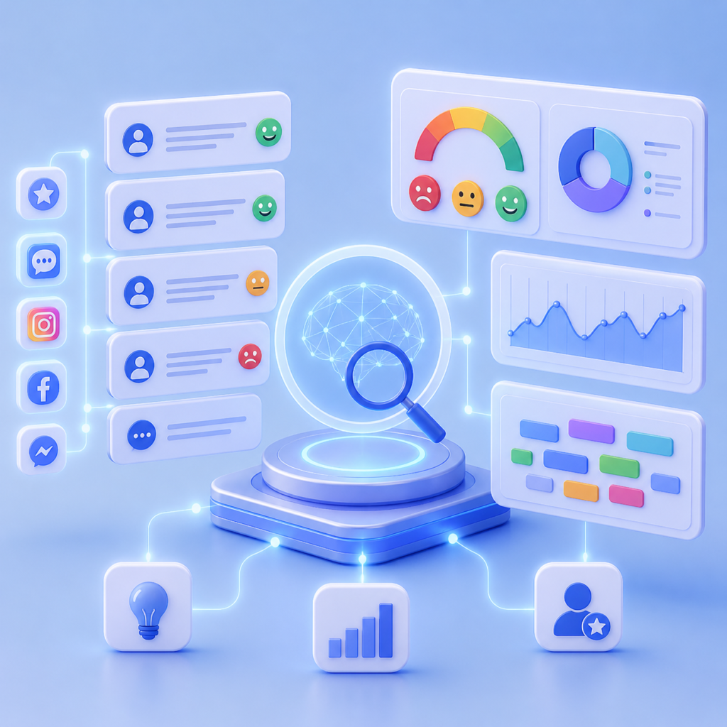 Services sentiment analysis